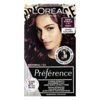 L'Oréal Paris Préférence Vivid Colors permanentní barva na vlasy 4.261 Venice - Dark Purple, 60+