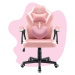Dětská hrací židle HC - 1001 růžová