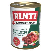RINTI Kennerfleisch jelení maso 24× 400 g