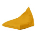 Sedací vak pyramida, 145 x 35 cm, žlutý
