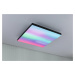 PAULMANN LED Panel Velora Rainbow dynamicRGBW hranaté 450x450mm 2110lm RGBW černá