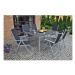 Home Garden Home Garden Zahradní set Ibiza se 6 židlemi a stolem 150 cm, šedý