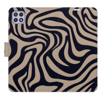 iSaprio Flip pouzdro Zebra Black 02 pro Samsung Galaxy A22 5G