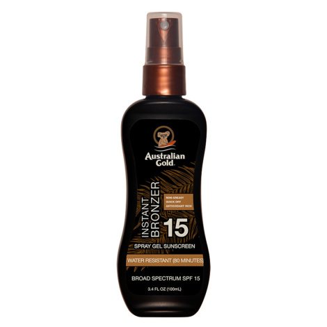 Australian Gold SPF 15 Spray Gel Bronzer gel ve spreji 100 ml