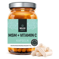 WoldoHealth MSM + vitamin C 180 kapslí