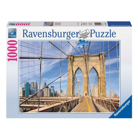 Ravensburger 19424 puzzle pohled z brooklynského mostu 1000 dílků