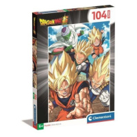 CLEMENTONI Dragonball 104 dílků