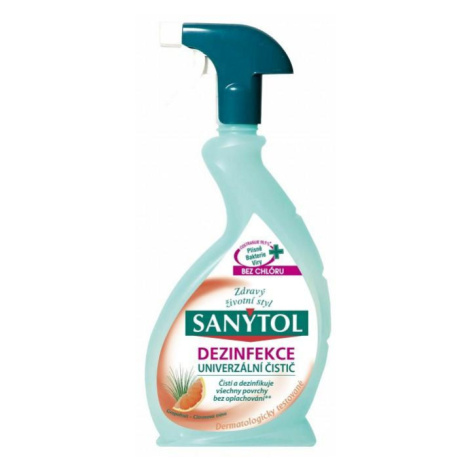 Dezinfekce univerzal Sanytol grep a citrónová tráva 500ml