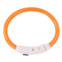 Surtep LED světelný obojek USB Barva Oranžová