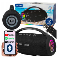 Bluetooth Reproduktor Přenosný Bezdrátový Sd Fm Usb Aux Mobilní Rádio Popruh