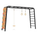 BERG PlayBase Large TL (Disc swing+Rings+Climbing wall)