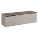 ArtCom Koupelnová skříňka s deskou SANTA Fe Taupe D160/1 | 160 cm