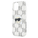 Karl Lagerfeld IML Electroplated Karl Head zadní kryt iPhone 15 čirý