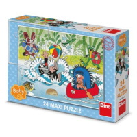 Puzzle Krtek ve vodě 24 dílků maxi