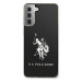 US Polo pouzdro na Samsung Galaxy S21 PLUS Black Shiny Big Logo