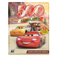 Velká samolepková knížka 500 Auta JIRI MODELS a. s.