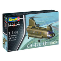 Plastic ModelKit vrtulník 03825 - CH-47D Chinook (1:144)