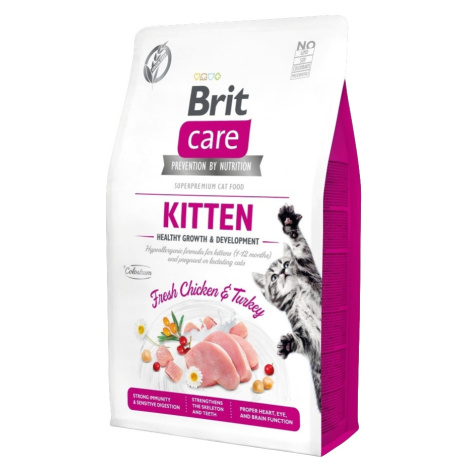 Brit Care Cat Grain-Free Kitten Healthy Growth & Development 2 kg