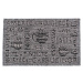Kuchyňský kobereček LATTÉ šedá 50x80 cm Mybesthome