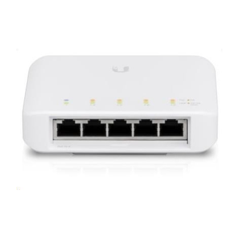 UBNT UniFi Switch Flex [5x Gigabit, 1xPoE In, 4xPoE Out] UBIQUITI