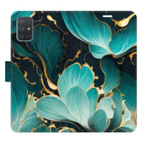 iSaprio Flip pouzdro Blue Flowers 02 pro Samsung Galaxy A71