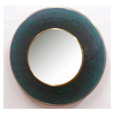 Zrcadlo Lens - zelené, 60cm