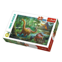 Puzzle TREFL Dinosauři 60 dílků