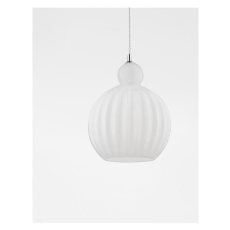 NV 9190883 Závěsné svítidlo ODELL chromovaný hliník opálové sklo E27 1x12W 230V IP20 bez žárovky