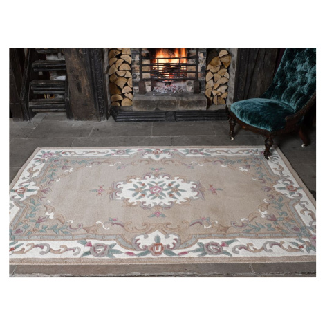 Ručně všívaný kusový koberec Lotus premium Fawn 75x150 cm Flair Rugs