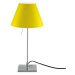 Luceplan Luceplan Costanzina stolní lampa hliník, žlutá