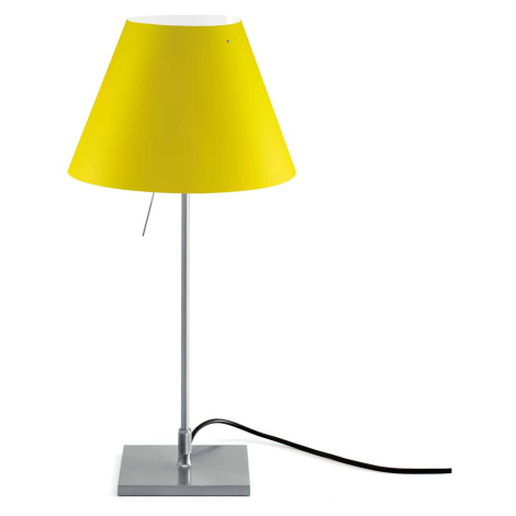 Luceplan Luceplan Costanzina stolní lampa hliník, žlutá
