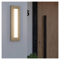 EGLO LED venkovní nástěnné světlo Bitetto vzhled dřeva
