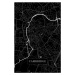 Mapa Cambridge black, 26.7 × 40 cm