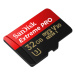 Paměťová karta SanDisk Extreme Pro 32GB, microSDHC, UHS-I, class 10 s adaptérem