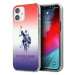 Pouzdro U.S. Polo Assn. Gradient Pattern Collection pro iPhone 12 mini - červené a modré