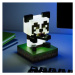 Lampička Minecraft - Panda