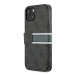 Guess GUBKP13S4GDGR knížkové pouzdro iPhone 13 Mini 5.4" grey book 4G Stripe