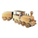 Ceeda Cavity - přírodní dřevěný vláček - Parní lokomotiva