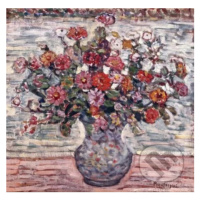 Prendergast : Fleurs dans un Vase , 1910 - 1913 - puzzle z kategorie Umělecké