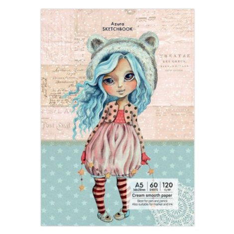 Skicák Azura (120g/m2, 60 listů) A5
