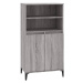 vidaXL Skříň highboard šedá sonoma 60 x 36 x 110 cm kompozitní dřevo