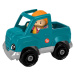 Mattel fisher price little people tyrkysový pick-up, hpx86