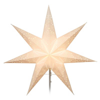 STAR TRADING Papírová náhradní hvězda Sensy Star bílá Ø 54 cm