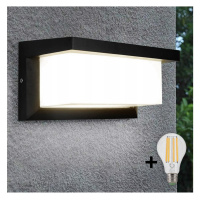 LED Venkovní nástěnné svítidlo NEELY 1xE27/9W/230V 4000K IP54 černá