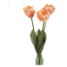 Tulipán SOFIA řezaný umělý 64cm oranžový