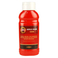 Koh-i-noor akrylová barva Acrylic - 500 ml - červená světlá