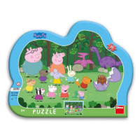 DINO - PEPPA PIG 25 kontura Puzzle