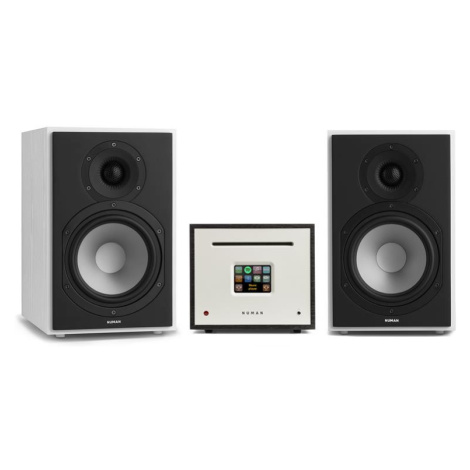 Numan Unison Reference 802 Edice - All-in-One stereo systém, včetně 2 reproduktorů, černá/bílá +