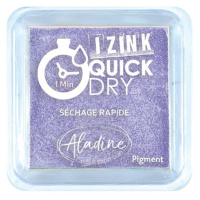 Razítkovací polštářek Aladine IZINK QUICK DRY - mauve pastel pastelová lila Aladine