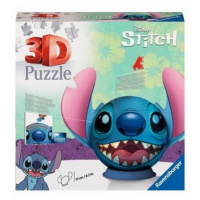 Ravensburger: Puzzle-Ball Disney: Stitch s ušima 72 dílků